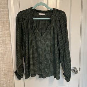 Kendall Lane Green Blouse